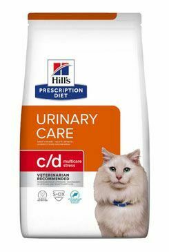 Hill's Fel.PD C/D Dry Urinary Stress Sea fish 3kg NEW