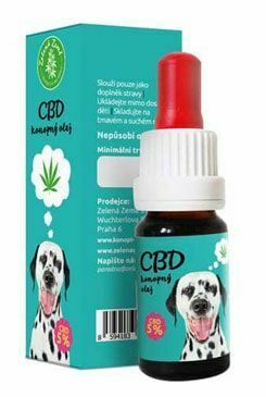 CBD olej pro zvířata 5%, 10 ml