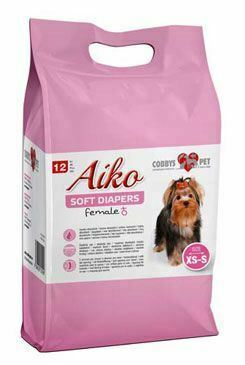 Plenky pro psy Aiko Soft Diapers 20x28cm 12ks