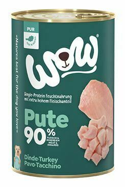 WOW konzerva PUR Krocan monoprotein 400g