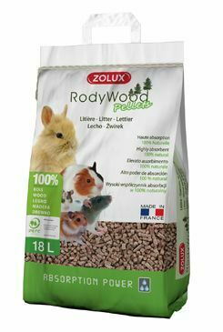 Podestýlka RodyWood Pellets 18l Zolux