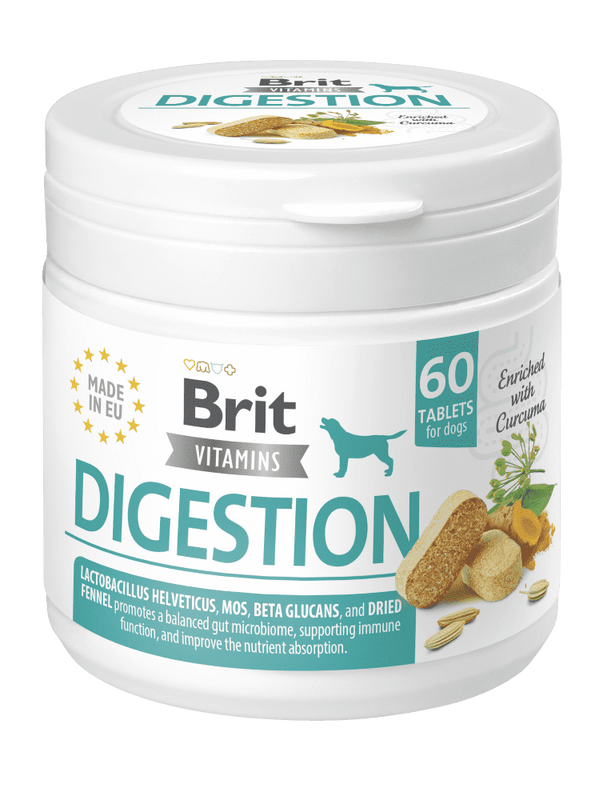 Brit Dog Vitamins Digestion 120g (60tbl)