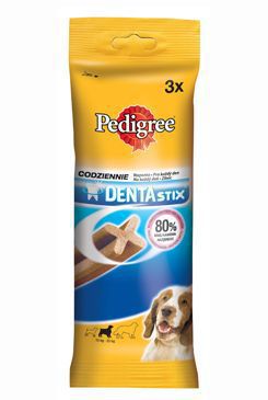 Pedigree Pochoutka Denta Stix Medium 3ks 77g