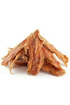 WANT Dog poch. Dry Chicken Jerky 100g