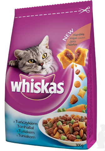 Whiskas Dry s tuňákem 1,5kg