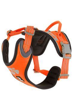 Postroj Hurtta Weekend Warrior neon oranžový 60-80cm