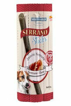 Serrano Sticks for Dog-Ham 16x12g + Množstevní sleva