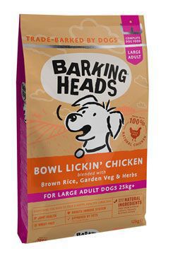 BARKING HEADS Bowl Lickin’ Chicken (Large Breed) 12kg + Doprava zdarma