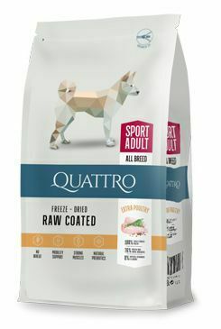 QUATTRO Dog Dry Premium All Breed ACTIVE Adult 12kg