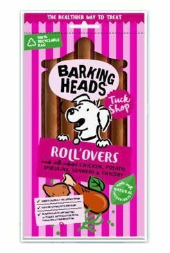 BARKING HEADS Treats tuck shop Roll'overs 150g 3+1 zdarma