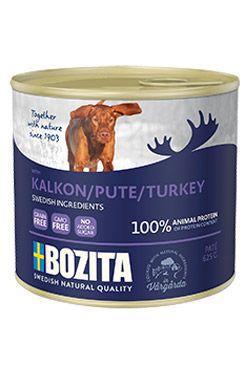 Bozita DOG Paté Turkey 625g + Množstevní sleva