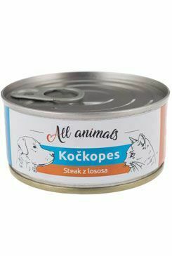 All Animals kočkopes steak z lososa 100g